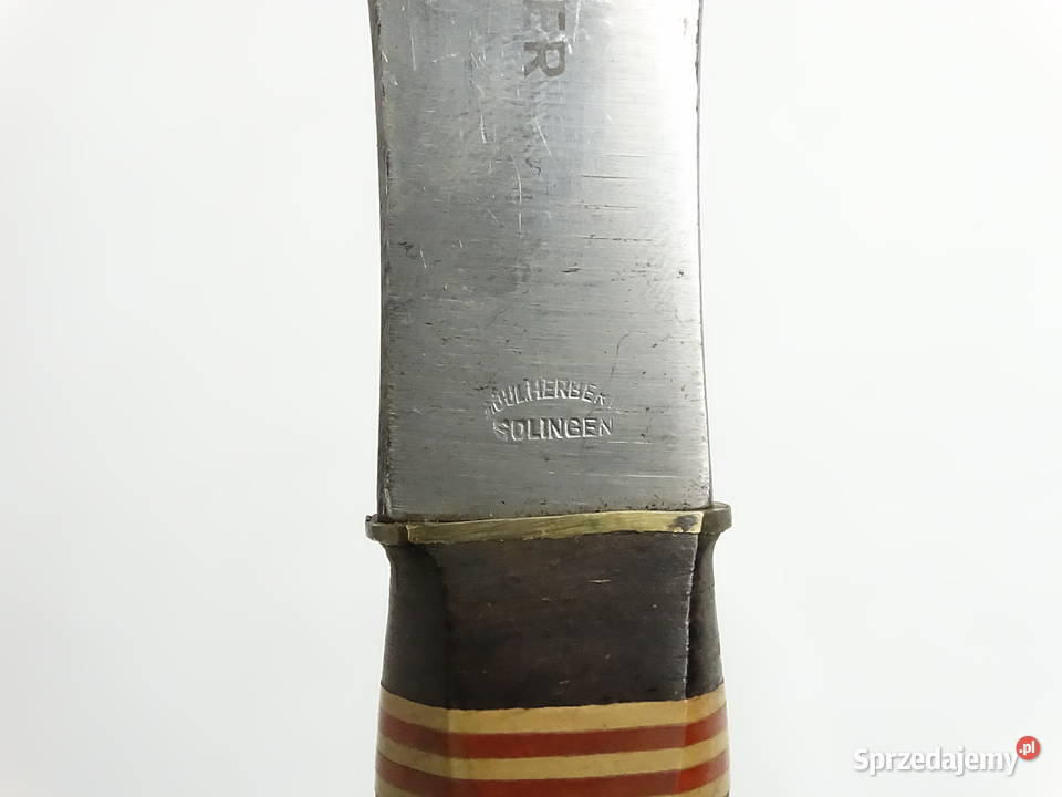 Kultowy Nóż do Rzucania Brentter Solingen Biłgoraj