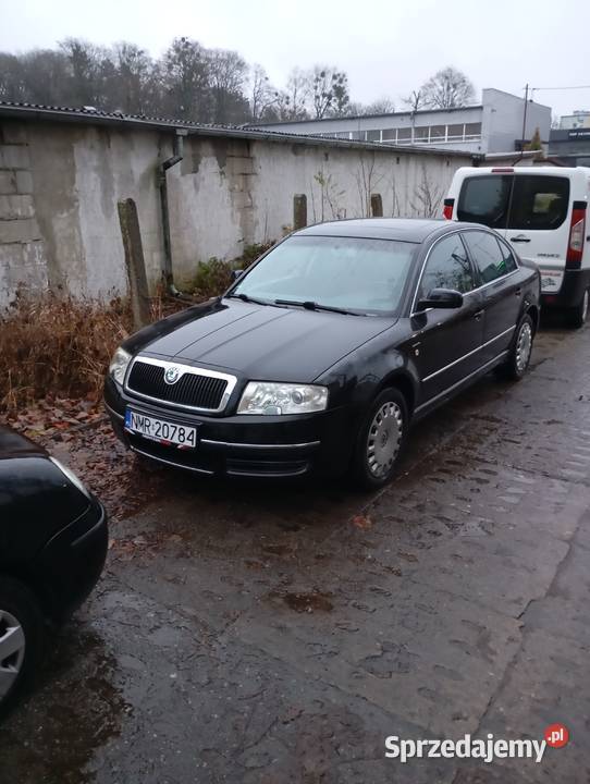 Skoda Superb 2005 18 turbo czysta benzyna Mrągowo