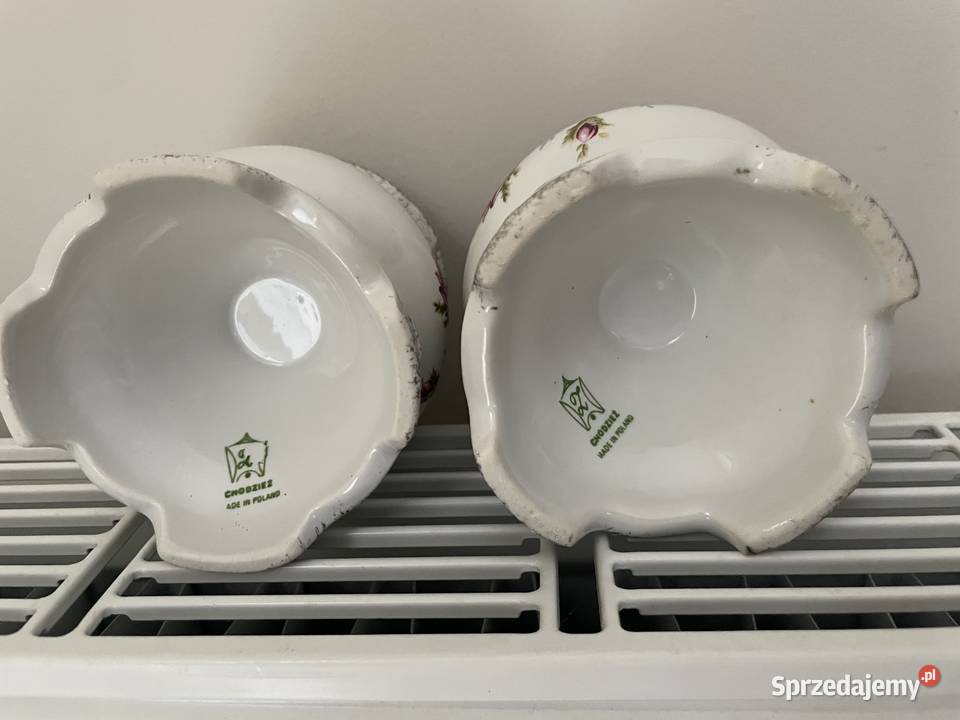 Chodzież Iwona porcelanowy swiecznik pomorskie Pruszcz Gdański