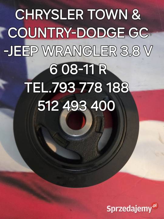 KOŁO PASOWE CHRYSLER TCDODGE GC JEEP WRANGLER 38 Kawnice sprzedam
