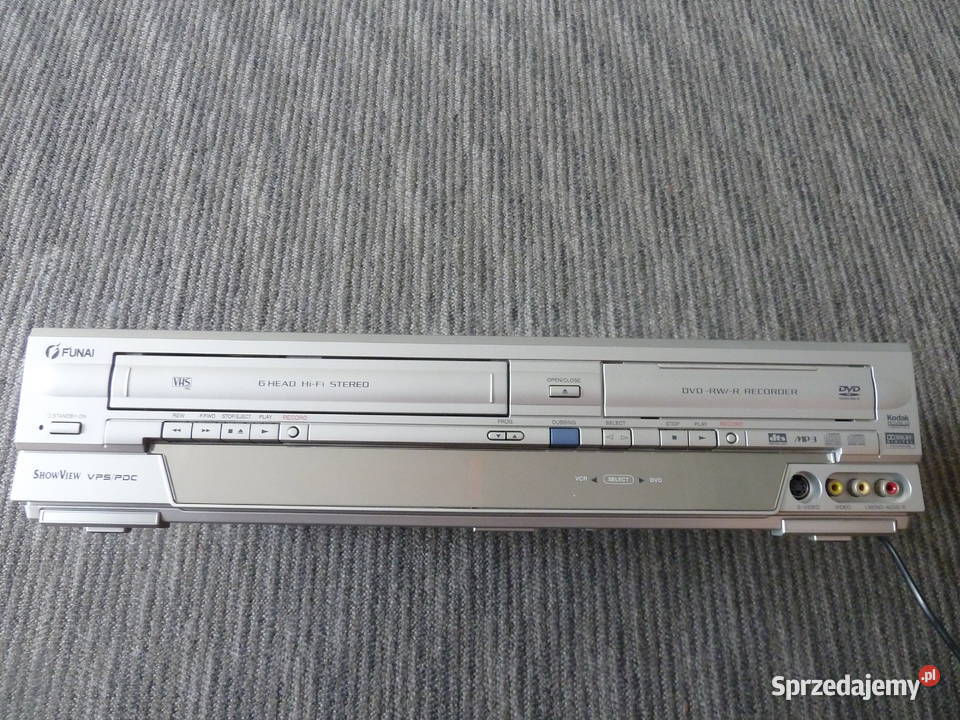 Magnetowid VHSDVD Funai DRVA2677 dwa w jednym z mazowieckie Warszawa
