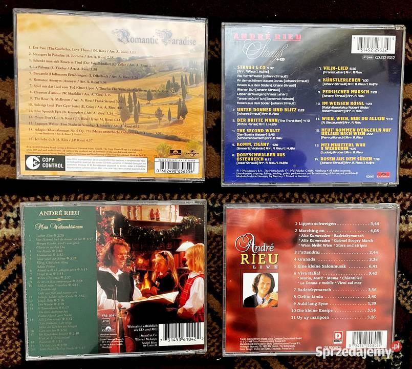 Andre Rieu 4 cd opis całość 3 i więcej Ząbkowice Śląskie