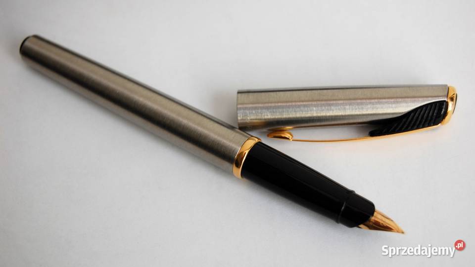 Pióro wieczne Parker Inflection stal złoto Biuro Lublin