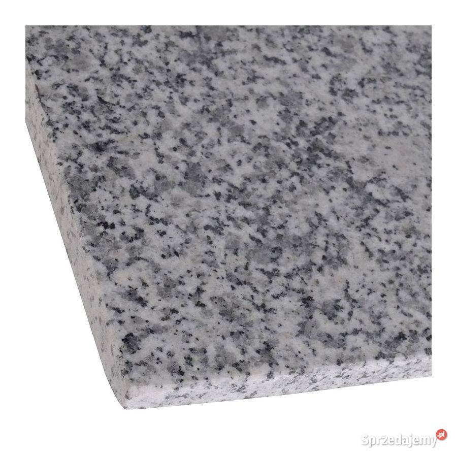Płytki Granit Bianco Cristal szlifowany