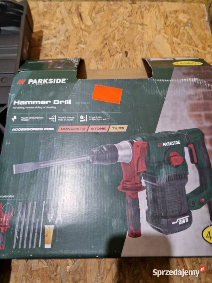 PARKSIDE Młotowiertarka udarowa PBH 1550 C1 1550 Głogowa