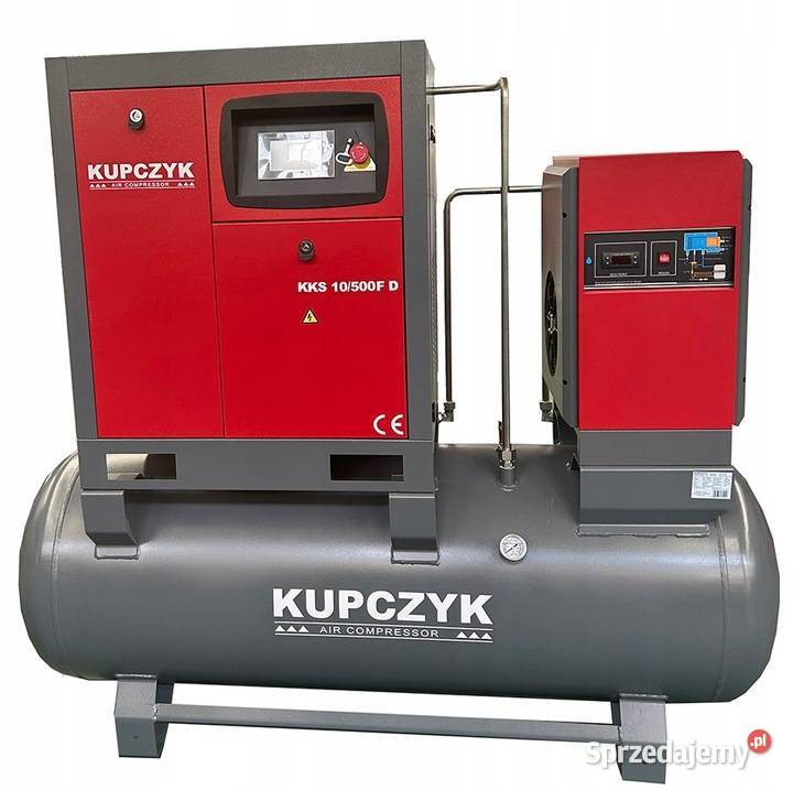 Kompresor śrubowy Kupczyk KKS 10500 FD 950 lmin Warka sprzedam