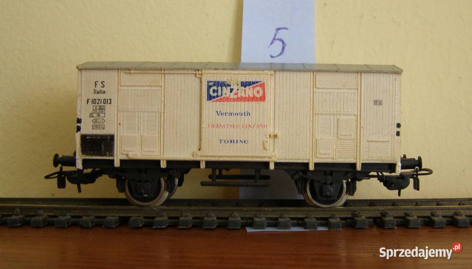 Kolejka wagon towarowy 5 H0 Piko łódzkie