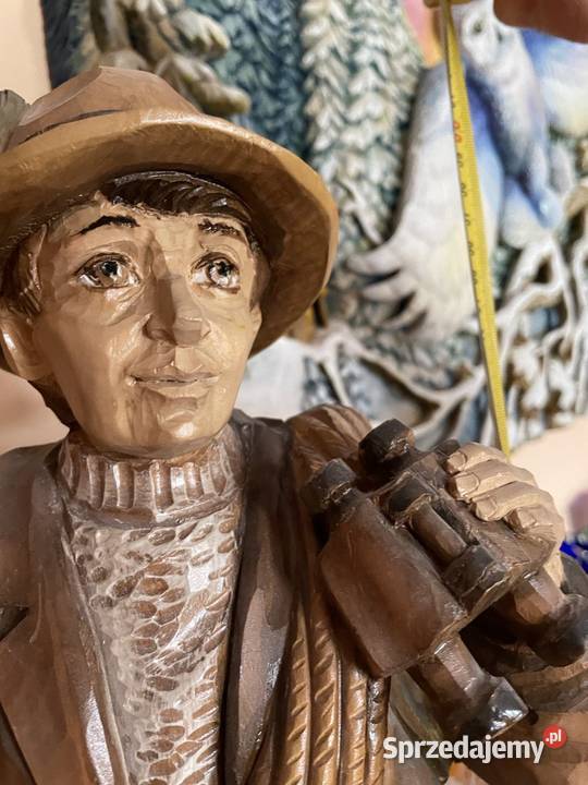 Rzezba w lipie reczna robota alpinista Jelenia Góra sprzedam