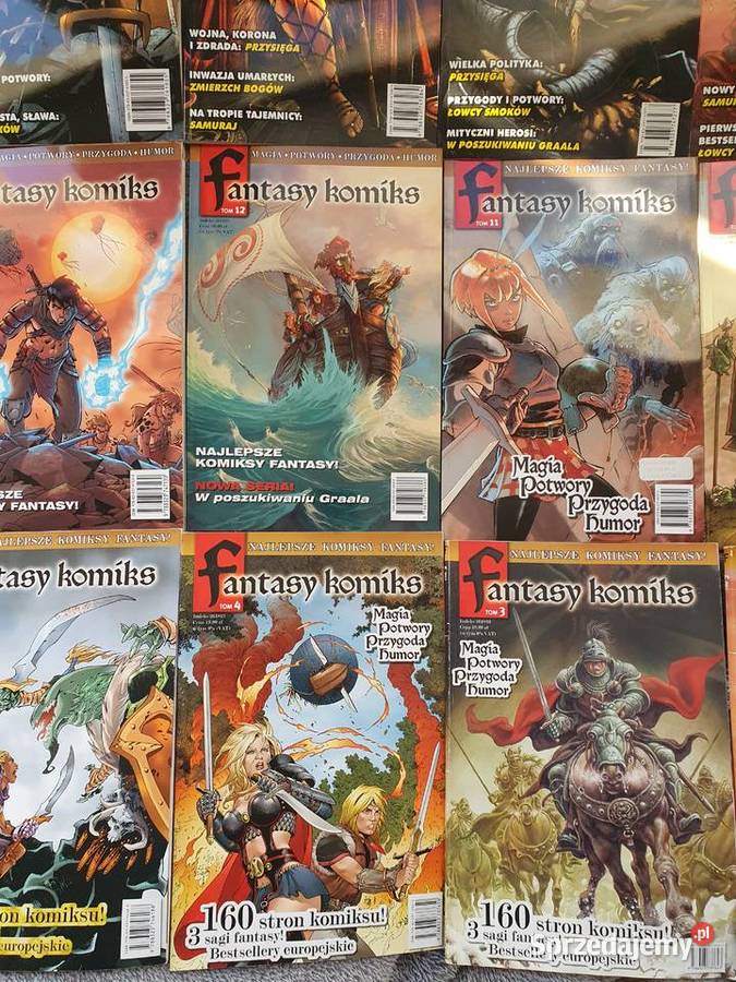 Fantasy Komiks zestaw 15 numerów Gdynia
