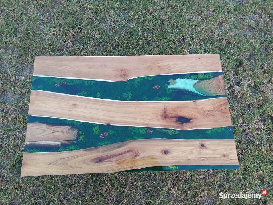 Stolik kawowy Akacja NaturalnaZywica Wrocław