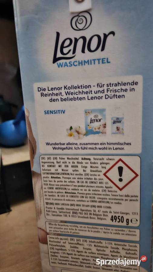 Proszek lenor z Niemiec Krapkowice