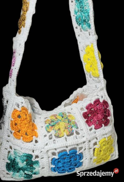 Torebka letnia plażowa ręcznie wykonana Torby i torebki małopolskie Krzywaczka sprzedam