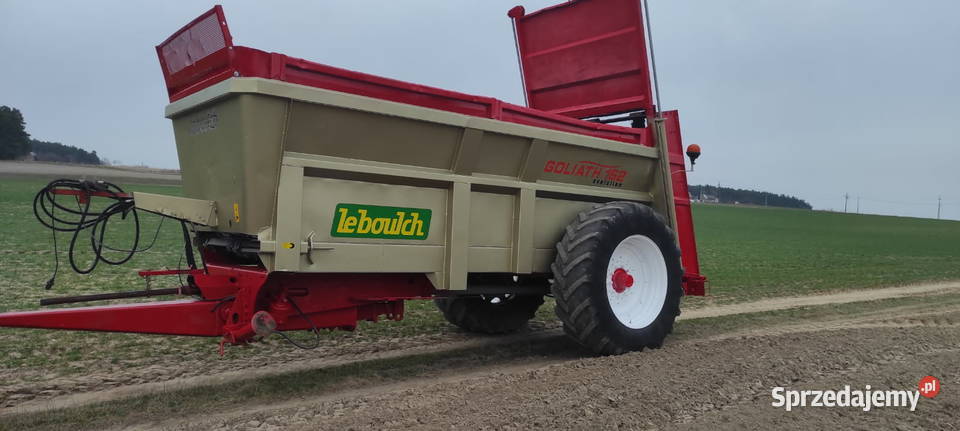 Rozrzutnik obornika Leboulch Sodimac Goliath Ostrów Wielkopolski