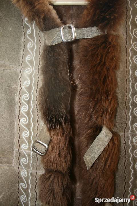 Kożuch naturalny kobiecy młodzieżowy mazowieckie Warszawa