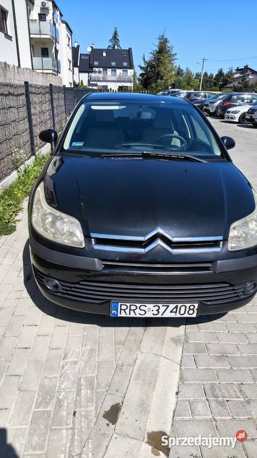 Citroen C4 16 benzyna lpg czarny Rzeszów