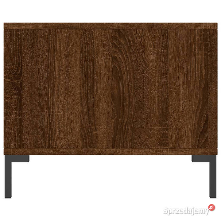 Stolik kawowy brązowy dąb 90x50x40 WM829219 Warszawa