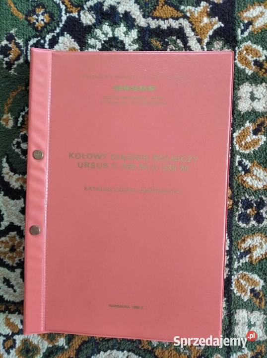 Ursus C 330M C 335M katalog części oryginał 1988 Rok wydania 1988 lubelskie Lublin