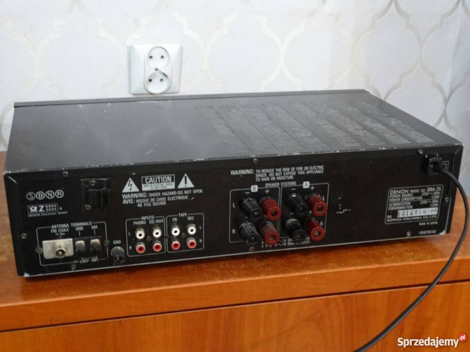 Wzm z radiem Denon DRA25 mocny WYSYŁKA podkarpackie Jasło sprzedam