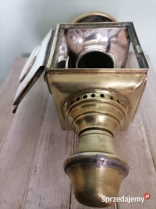 Stara lampa kolejowa na naftę Vintage małopolskie Kraków sprzedam