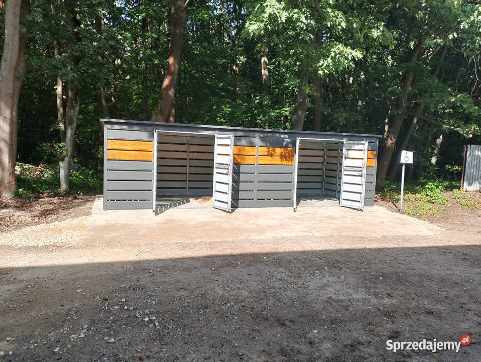 Altana śmietnikowa Schowek na odpady Śmietnik Nowy Sącz