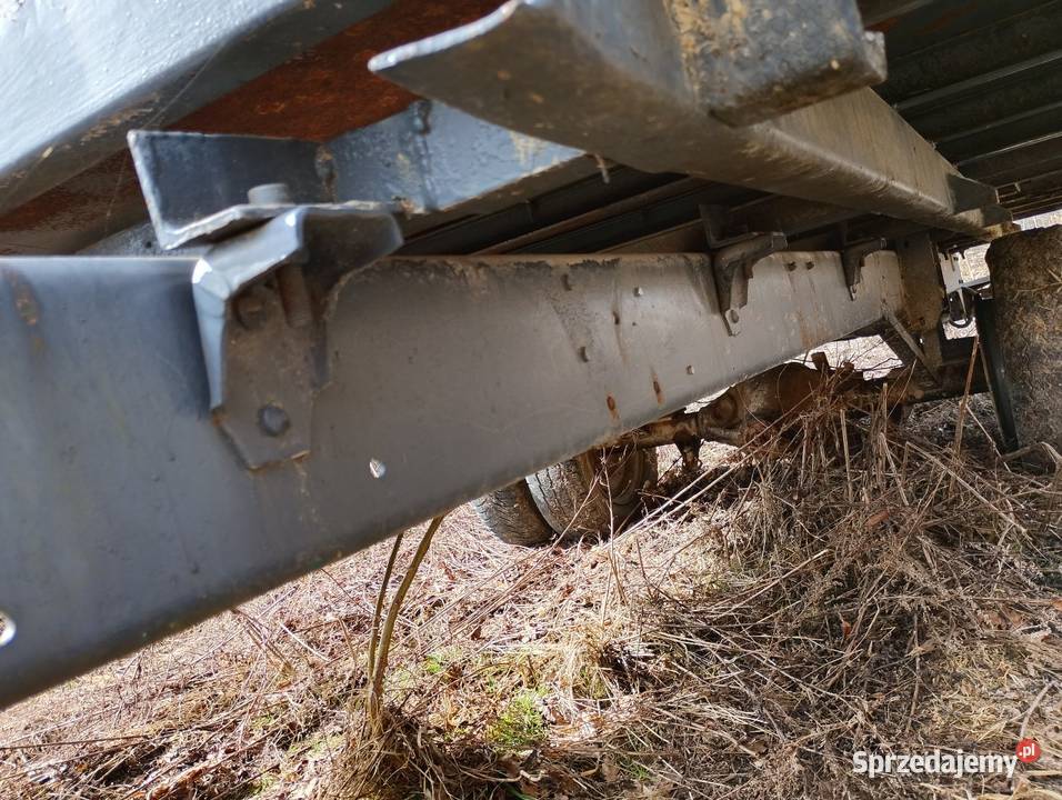 Przyczepa samoróbka Wierzchowiska Pierwsze