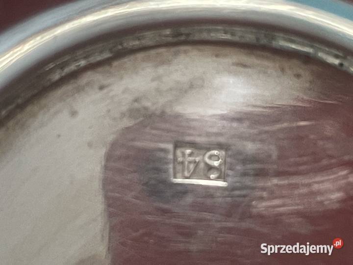 Srebro mlecznik secesja XX wiek Jelenia Góra