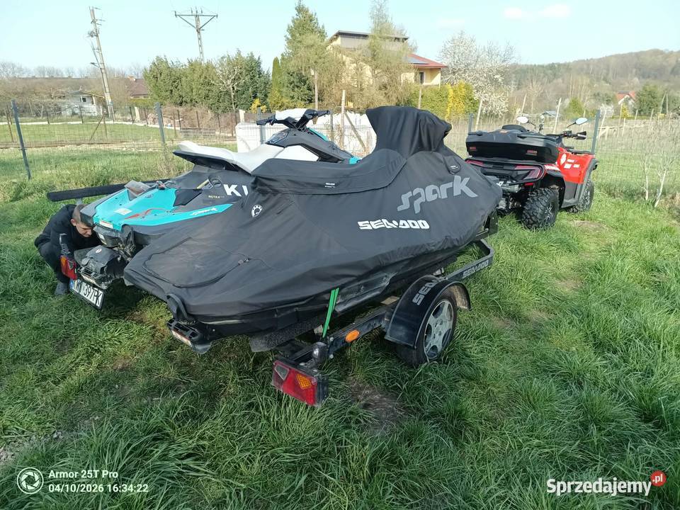 Przyczepa pod 2 skutery wodne Pozostałe Wieliczka