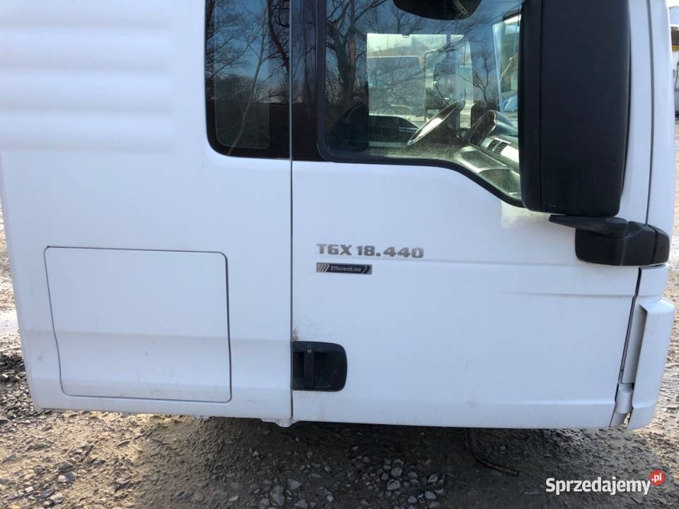 KABINA KOMPLETNA MAN TGX I BIAŁY NADWOZIA