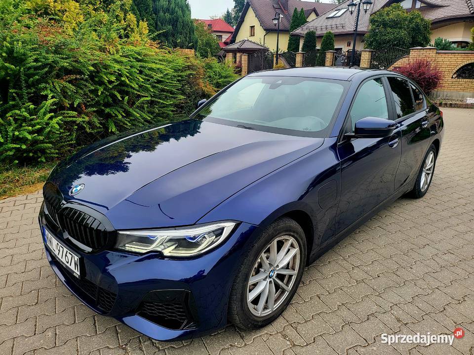 BMW 330e 2021r 292 Przebieg 84 Hybryda Plugin automatyczna Warszawa