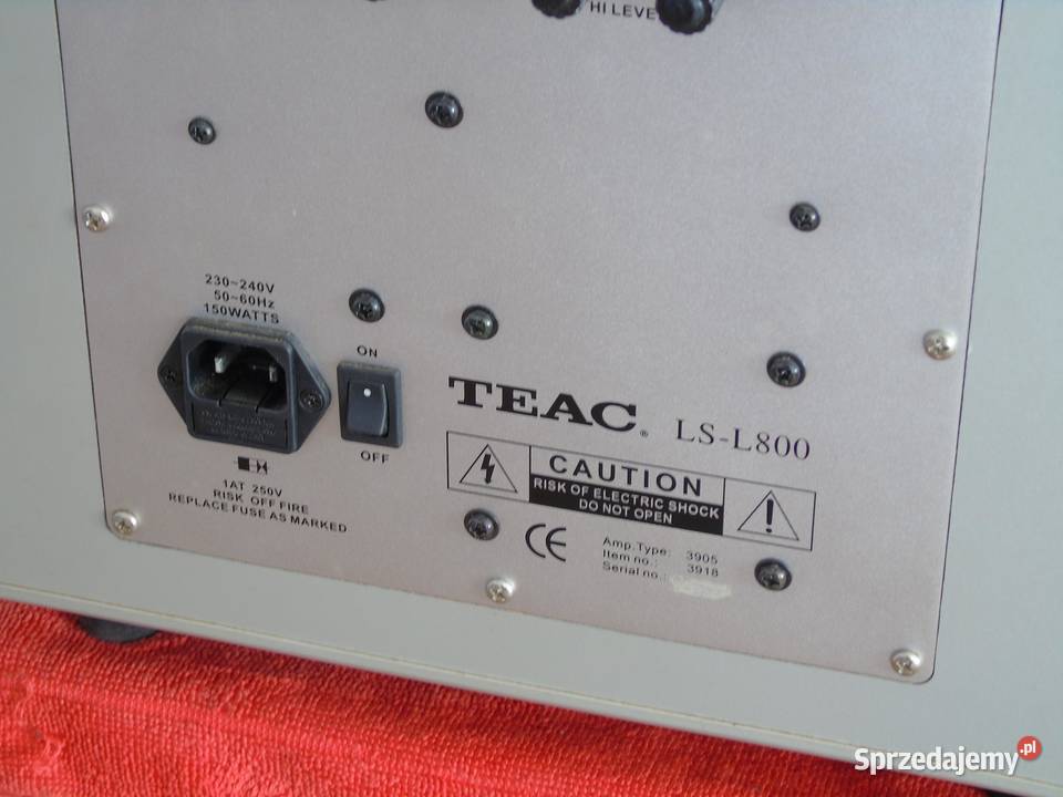 Sub aktywny TEAC LSL800 mocny i sprawny DOSTAWA Audio Jasło sprzedam