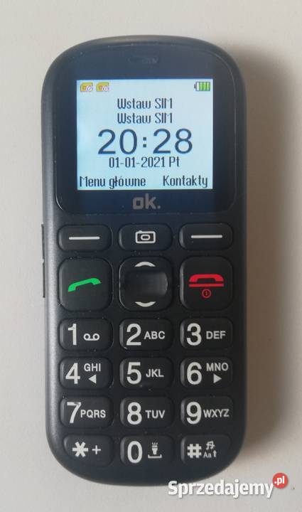 Telefon Seniora OMP90 Pozostałe Olesno