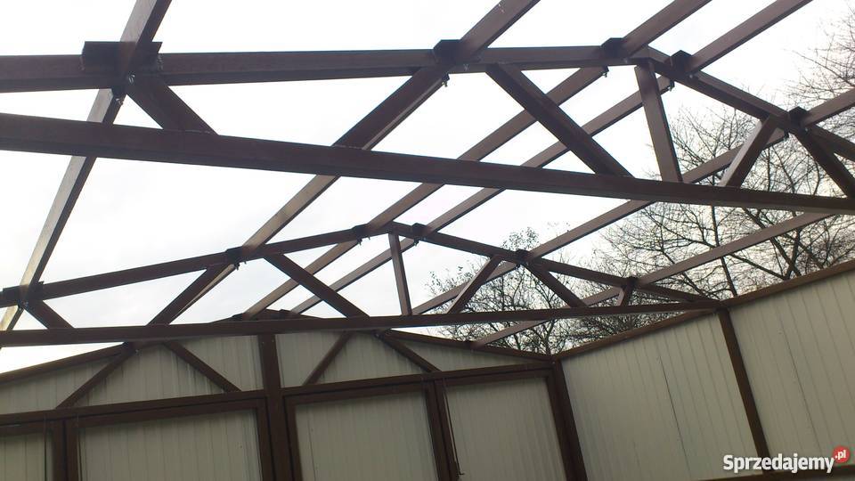 Garaze Blaszane 6x6 Profil Zamknięty Okna Kolor sprzedam