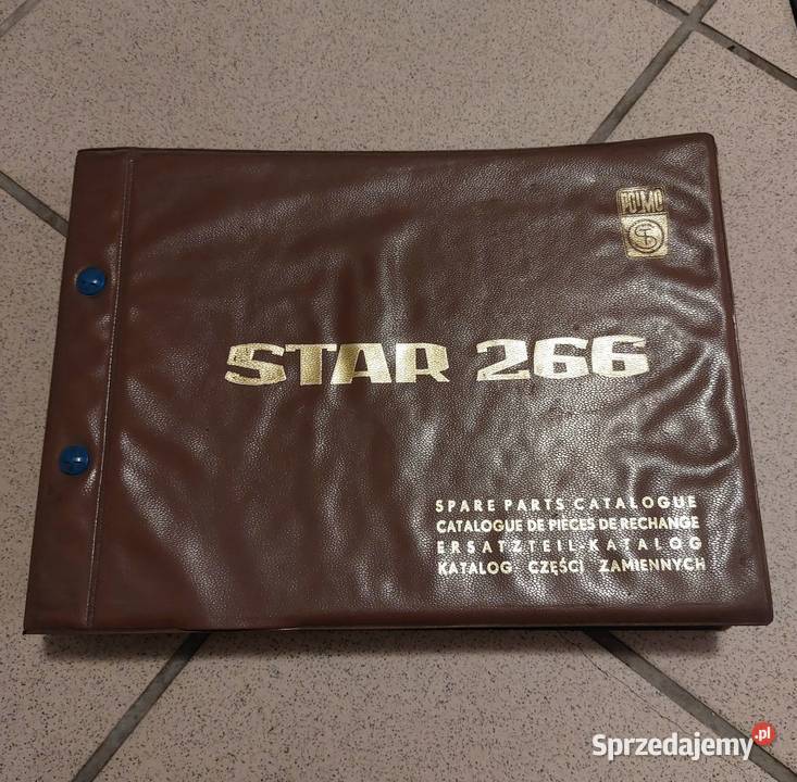 Star 266 katalog czesci zamiennych sprzedam