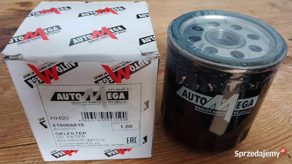 Filtr oleju AutoMega 210006610 OPEL Adam Astra