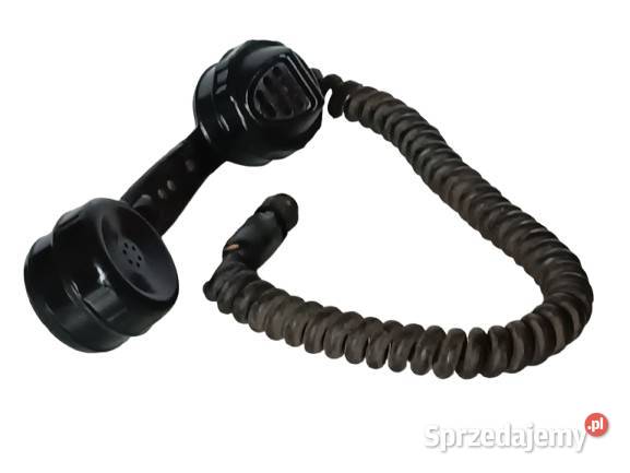 Słuchawka z Przewodem Bakelitowa Radiostacja Rzeszów