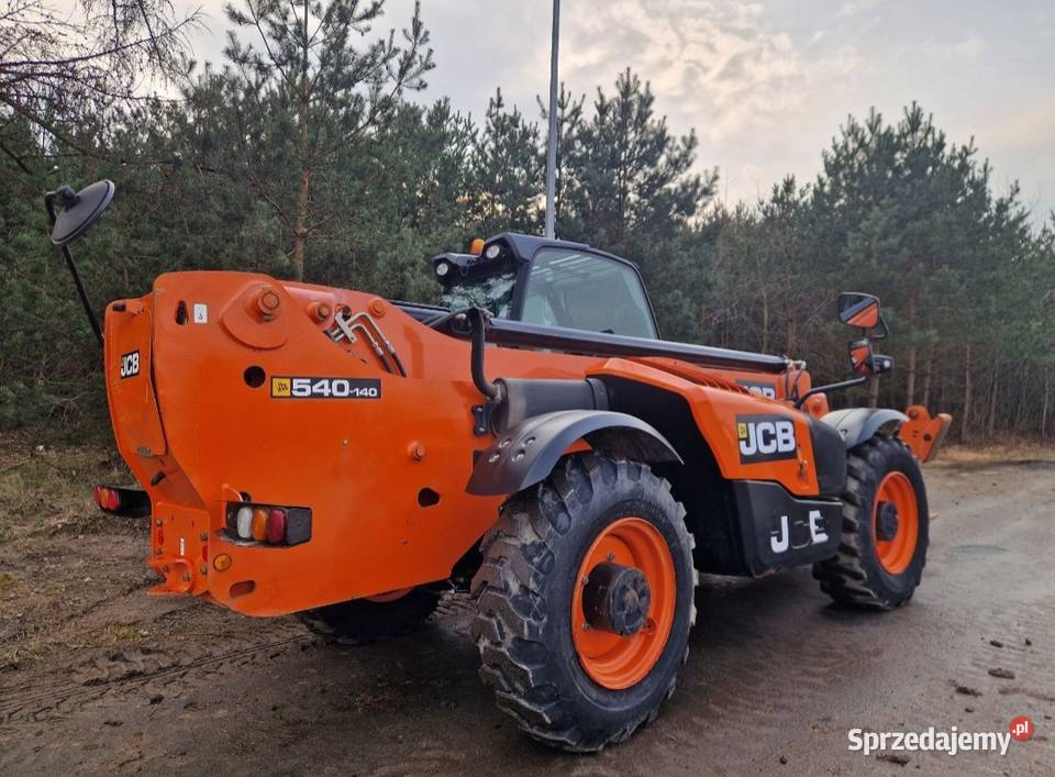 Ładowarka teleskopowa JCB
540 140 2013 Koparko ładowarki Milicz