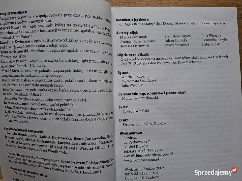 Szlak Transsyberyjski przewodnik Bezdroża Kraków