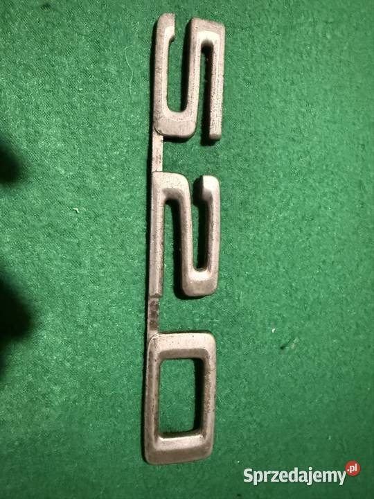 Emblemat tył Logo 520 BMW e28 Mszana sprzedam