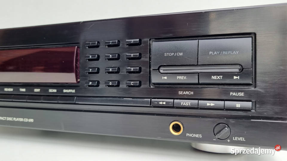 Cd player Philips CD 690 odtwarzacz kompaktowy Odtwarzacze CD i MD Międzychód