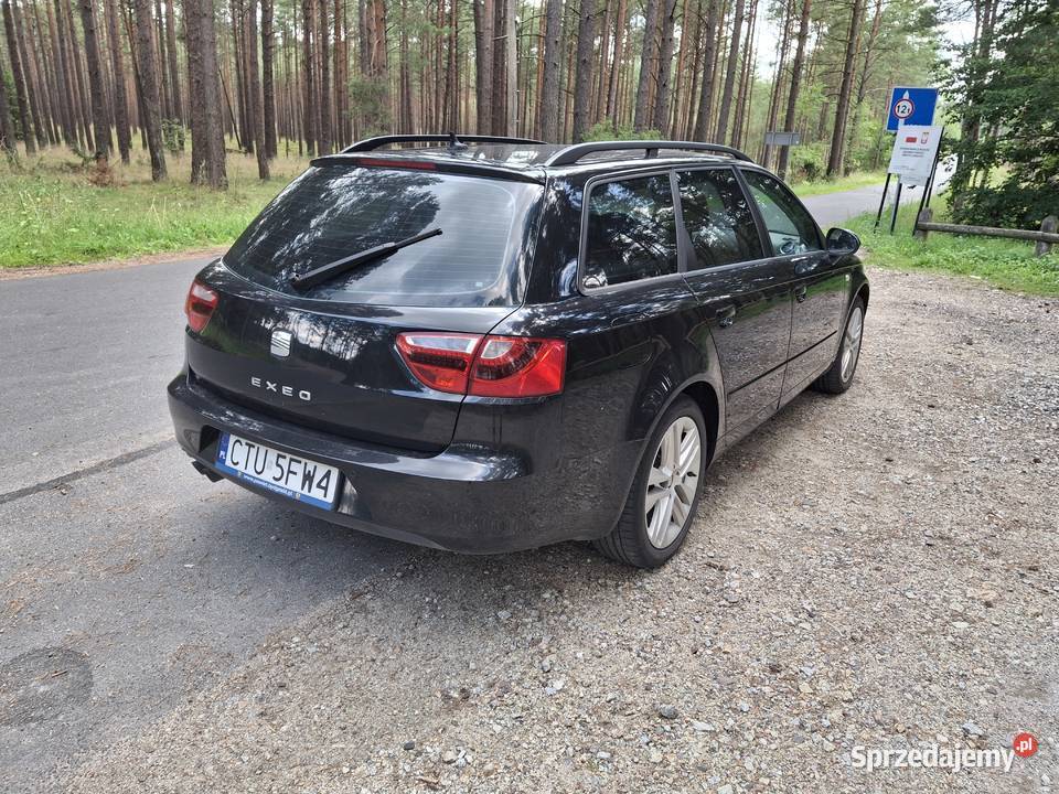 Seat Exeo ST 20TDI CR 143 2011r STYLE czarny kujawsko-pomorskie