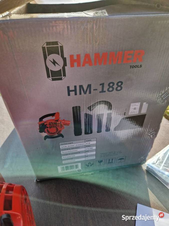 Odkurzacz Dmuchawa Spalinowa Hammer HM188 Mocna Głogowa