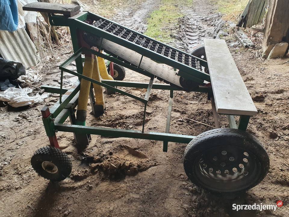 Sadzarka do cebuli dymki czosnku bobu4rzędowa nieuszkodzony Obrowiec