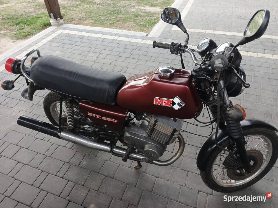 Mz Etz 250 z dokumentami turystyczny Parczew