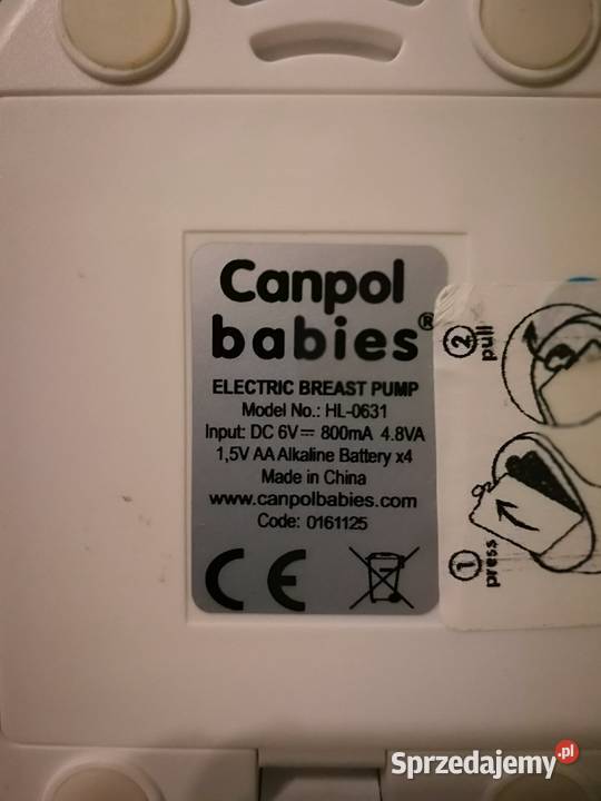 Canpol babies laktator elektryczny Pozostałe Gdynia