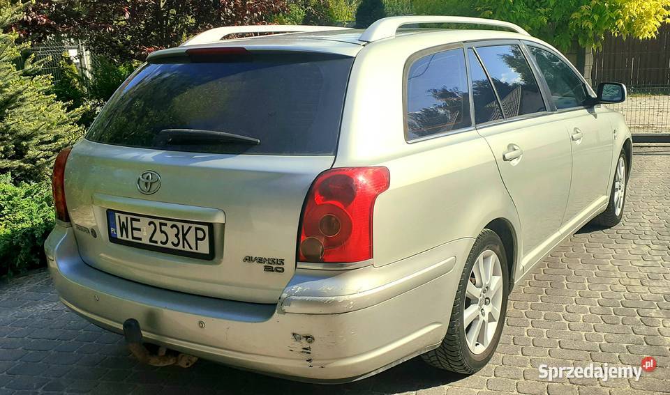 Toyota Avensis 2004r 20 d4d uszkodzona turbina uszkodzony Sułkowice