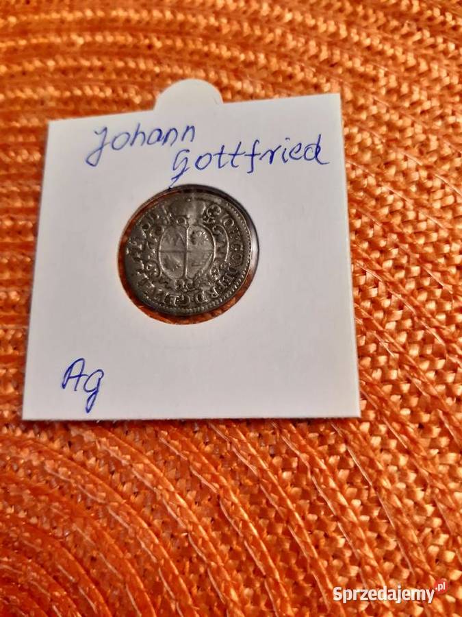 moneta srebrna Biskupstwa Trewir z 1690r sprzedam