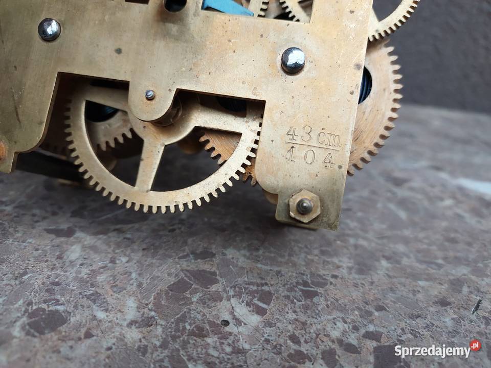 M130 Mechanizm starego zegara ściennego Kienzle Antyki, Sztuka, Kolekcje Tczew