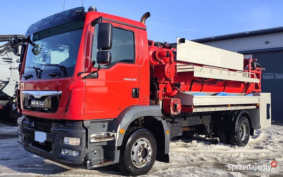 MAN TGM LARSEN do kanalizacji wuko beczka 1cm3 Brzechów
