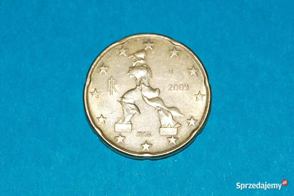 20 Euro Cent 2009r Włochy Moneta Starocia Warszawa