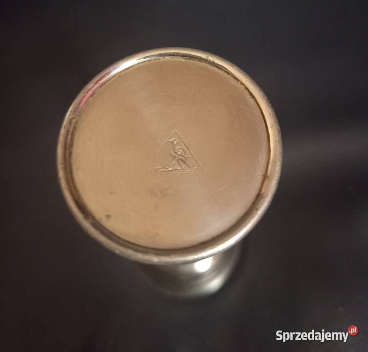 Kieliszek platerowany na nóżce Nakło nad Notecią